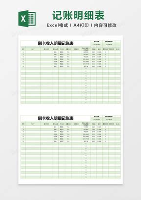 红色简约家庭财务收入支出记账表模版Excel模板下载_熊猫办公