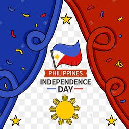快乐菲律宾独立日庆祝矢量模板设计插图插画图片素材_ID:337698607-Veer图库