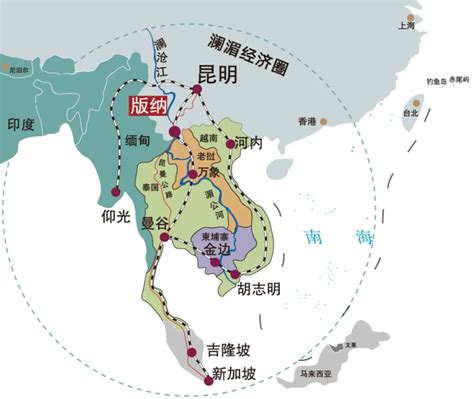 泛亚铁路规划图图片