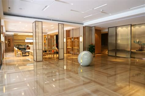 郑州中式酒店翻新改造-静泊宾馆改造装修实景图 - 金博大建筑装饰集团公司