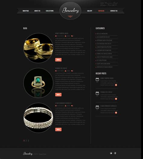 珠宝电商网站设计，珠宝网站设计，刚完成的珠宝网站改造设计|网页|电商|ZONE_主振设计_原创作品-站酷ZCOOL