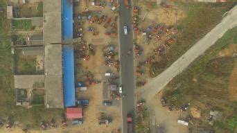 无人机航拍武汉最大的农贸批发市场mp4格式视频下载_正版视频编号73736-摄图网