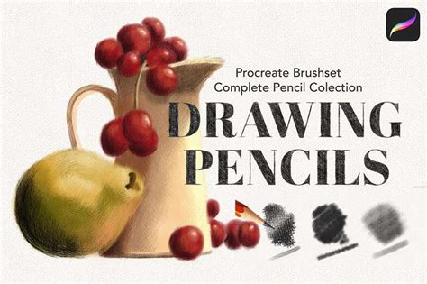 素描画笔Procreate笔刷 - 笔刷下载 - 素材集市