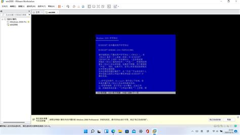 Windows 2000虚拟机安装全过程（VMware）_用虚拟机windows 2000 server-CSDN博客