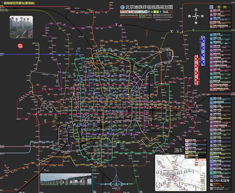 北京地铁规划图-北京地铁六号线线路图