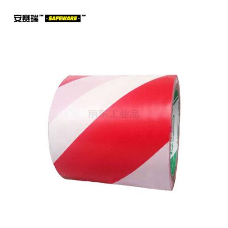 安赛瑞(SAFEWARE) 地板划线胶带(红/白)-高性能自粘性PVC材料,100mmX22m；14340批发采购/价格表/图片/参数/多少钱-京满仓