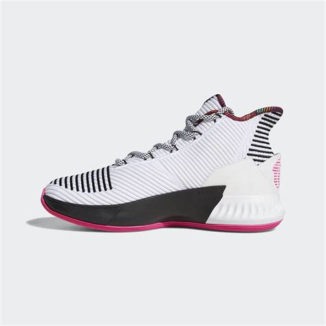 Adidas D Rose9 罗斯9代 首发玫瑰 粉白 粉 男子篮球鞋 BB7658-淘宝网