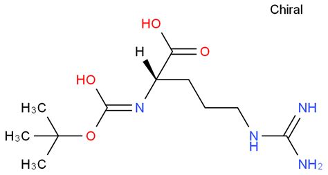 N-Boc-L-精氨酸 13726-76-6 BOC-ARG-OH 合成路线-化工字典