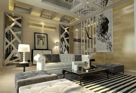 银灰色别墅装修效果图 超迷人低调奢华风-居家时尚-顺德家具网