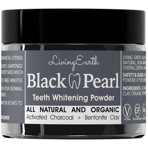 Black Pearl Activated Charcoal Teeth Whitening - Walmart.com - Walmart.com