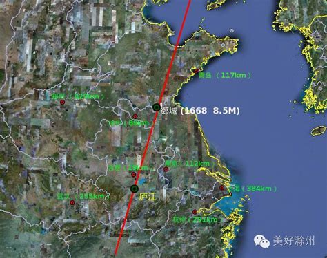 地震局今天滁州地震最新消息,2023年滁州地震带分布高清图_高考知识网
