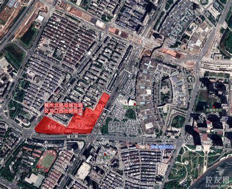 面积54084.81㎡，福田市场一区对面地块规划公示，用地性质为商业、商务、住宅等-义乌房子网新房