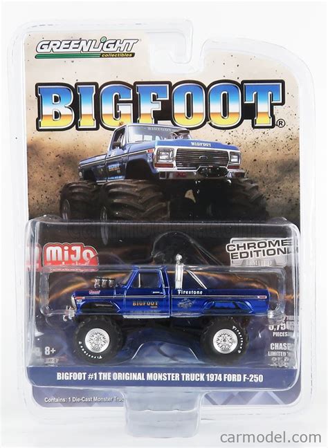 GREENLIGHT 51281 Scale 1/64 | FORD USA F-250 PICK-UP BIGFOOT MONSTER ...
