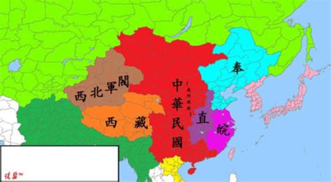 【史图馆】中国历代疆域变化60 民国肇始 军阀混战 - 知乎