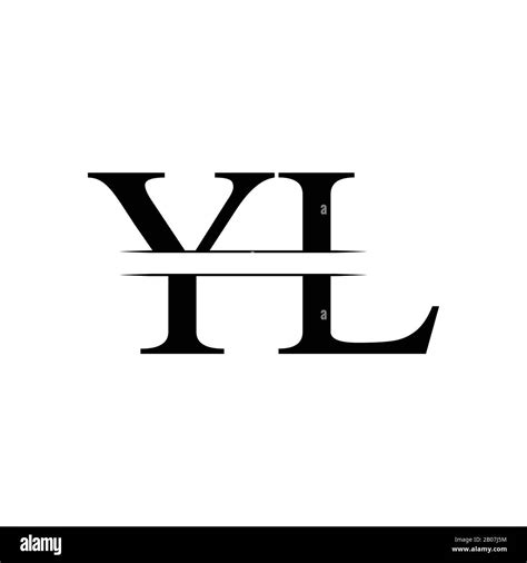 Initial YL Logo Design Vector Template. Creative Letter YL Business ...