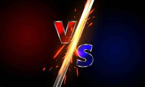 Premium Vector | Versus logo vs letters for sports and fight competition.