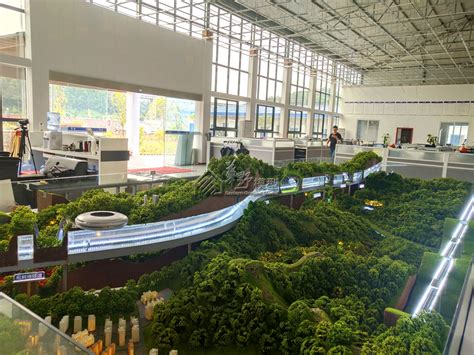 四川巴中汉巴南铁路工业沙盘模型 - 工业流程模型 - 华野