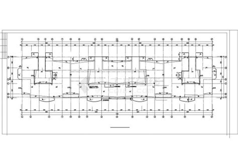 【17层】小区住宅楼建筑施工平面设计cad图，共十八张_住宅小区_土木在线