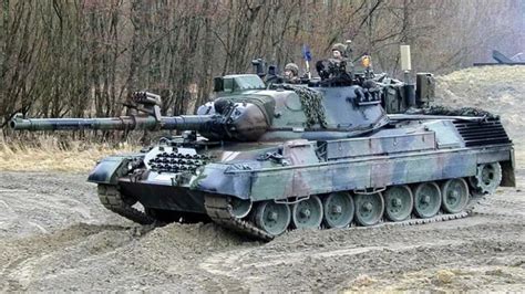德国批准将向乌克兰提供178辆“豹1”坦克_凤凰网