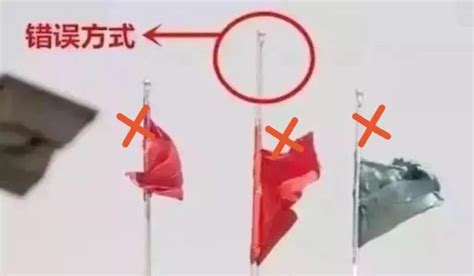 国旗悬挂的正确方式，你知道吗？_旗杆