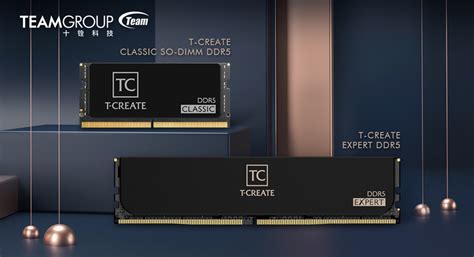 十铨科技推出T-CREATE创作者系列DDR5内存：最高5600MHz，采用新款散热模块 - 超能网
