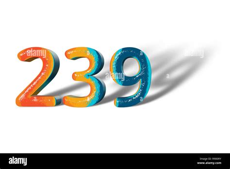 Number 239 Cut Out Stock Images & Pictures - Alamy