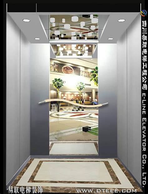电梯装饰轿厢装饰 YL-JX1099 - 成都电梯装饰装潢_四川易联电梯工程公司