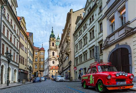 布拉格城市街景高清图片下载-正版图片500970575-摄图网