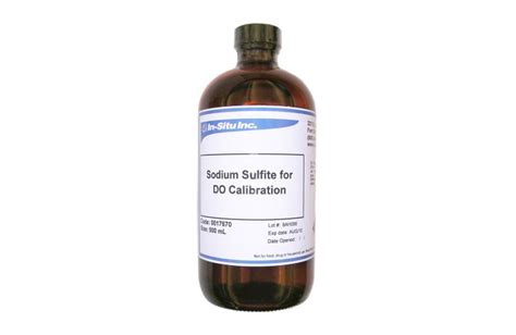 Sodium Sulfite (Na2SO3) DO Calibration Solution | Aquatic Life Ltd