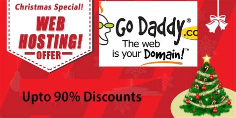 Godaddy Christmas Sale 2019: Discounts & New Year offers on Hosting