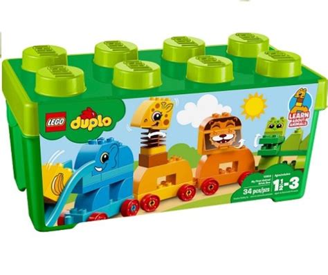 LEGO Duplo 10863 Pociąg dla najmłodszych 12883911481 - Allegro.pl