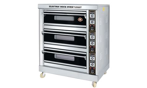 三层六盘电热烤箱-广东长迎食品机械制造有限公司
