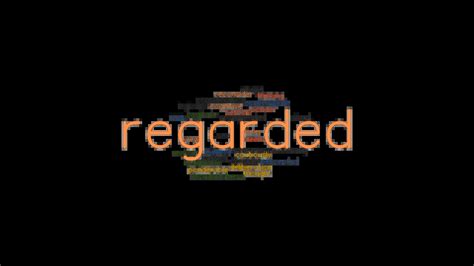 REGARDED: Synonyms and Related Words. What is Another Word for REGARDED ...