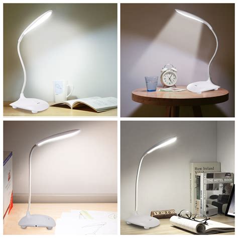 台灯学习专用护眼LED折叠书桌学生宿舍床头可充电台灯卧室阅读灯