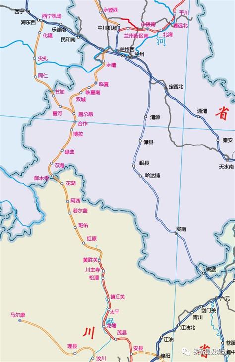 2025甘肃铁路规划,甘肃规划图2030,甘肃五规划(第7页)_大山谷图库