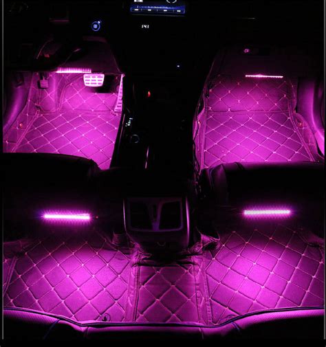 防水30CM15SMD 汽车摩托装饰RGB气氛灯 LED车载灯带车灯 氛围灯条-阿里巴巴