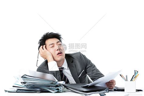 商务男性工作疲惫劳累高清图片下载-正版图片501543358-摄图网