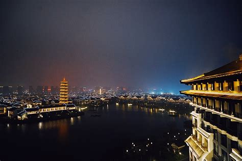 芜湖夜景高清图片下载-正版图片501259430-摄图网