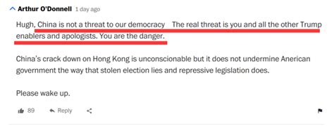 中国才是美国民主“真正的威胁”？美国网民留言一个比一个精彩__财经头条