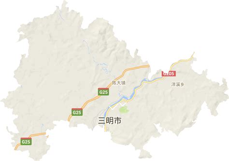 三明市地图 - 中国地图全图 - 地理教师网