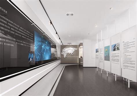 企业文化展厅|空间|展陈设计|对未来的拼图_原创作品-站酷ZCOOL