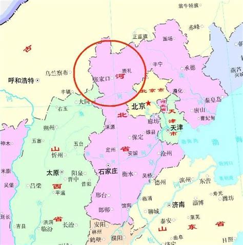 张家口地图全图最新版下载-张家口地图全图高清版大图 - 极光下载站