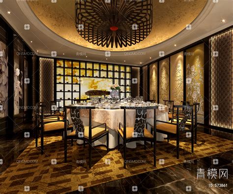 私人会所新中式包厢餐厅🍽面积｜80 ㎡_设计师叶玲玲-站酷ZCOOL