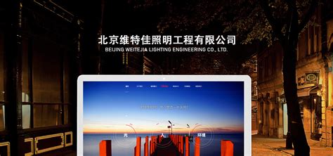 维特佳照明网站设计制作开发案例欣赏_北京天晴创艺网站建设网页设计公司