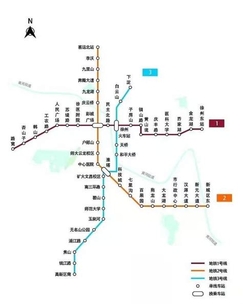 徐州地铁_徐州地铁线路图_徐州地铁最新规划图_地图网