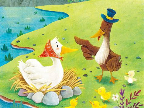 安徒生经典童话《丑小鸭》，小朋友最喜欢的丑小鸭变白天鹅的故事
