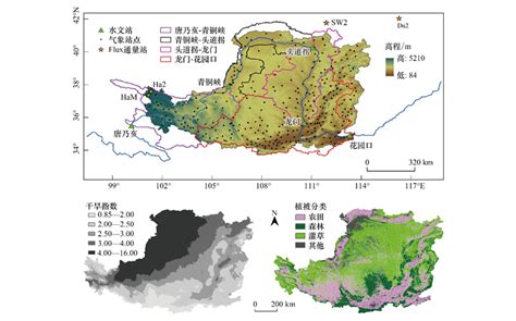 黄土高原地区NDVI与气候因子空间尺度依存性及非平稳性研究