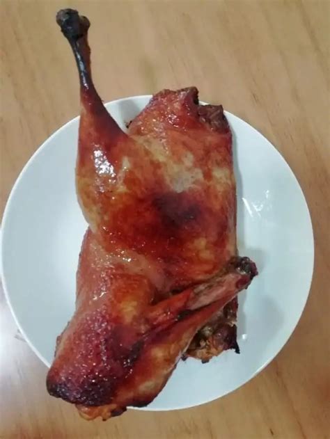 【自制烤鸭的做法步骤图，自制烤鸭怎么做好吃】烟火间_下厨房