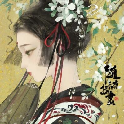 高冷古风女生头像图文并茂