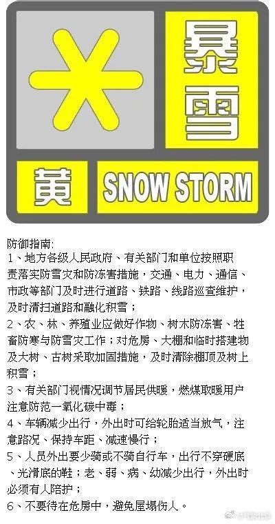 三预警齐发！北京将出现大到暴雪，个别地区大暴雪——